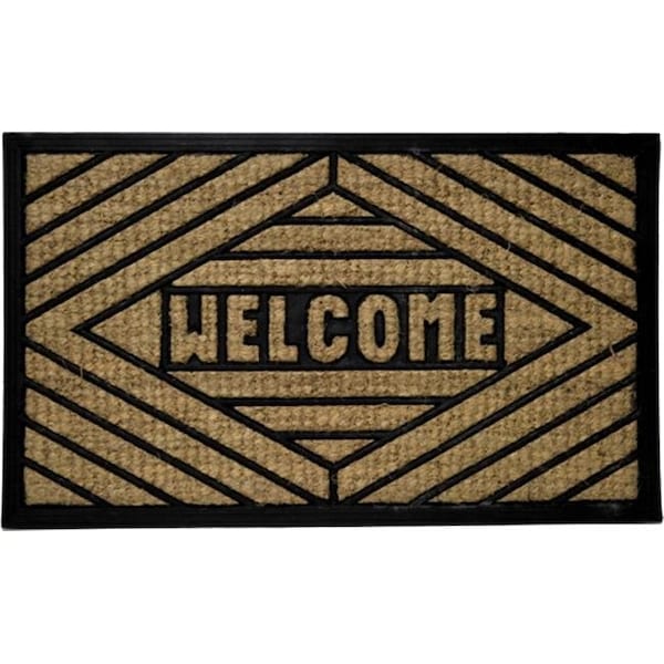 Imports Decor Inc Imports Decor 405NBRCM Welcome Door Floor Mat 405NBRCM - main